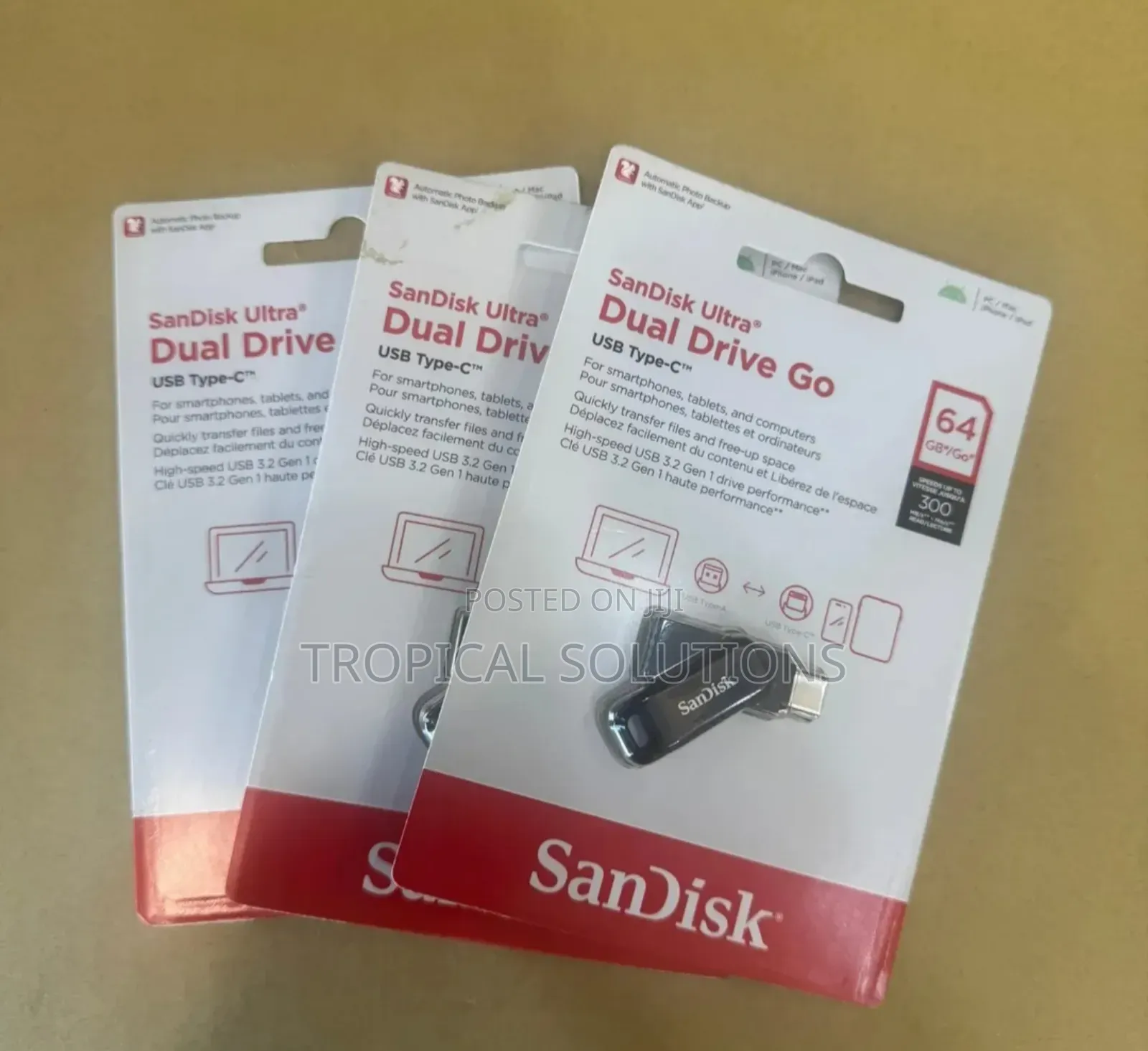 64gb Sandisk Ultra Dual Drive Go Usb Type C 64gb