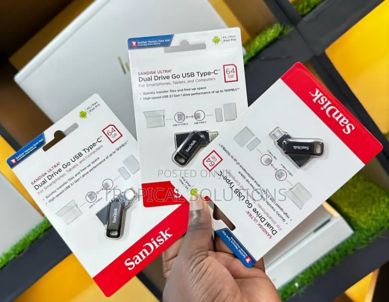 64gb Sandisk Ultra Dual Drive Go Usb Type C 64gb