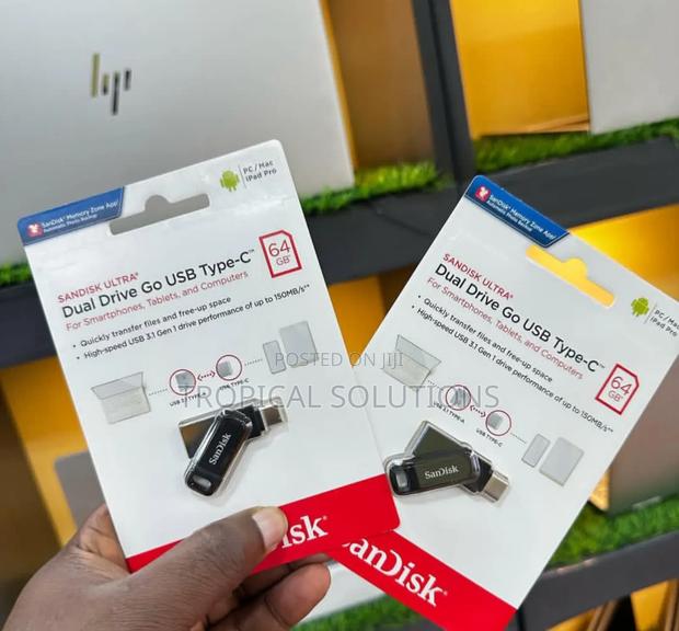 64gb Sandisk Ultra Dual Drive Go Usb Type C 64gb - thumbnail 3