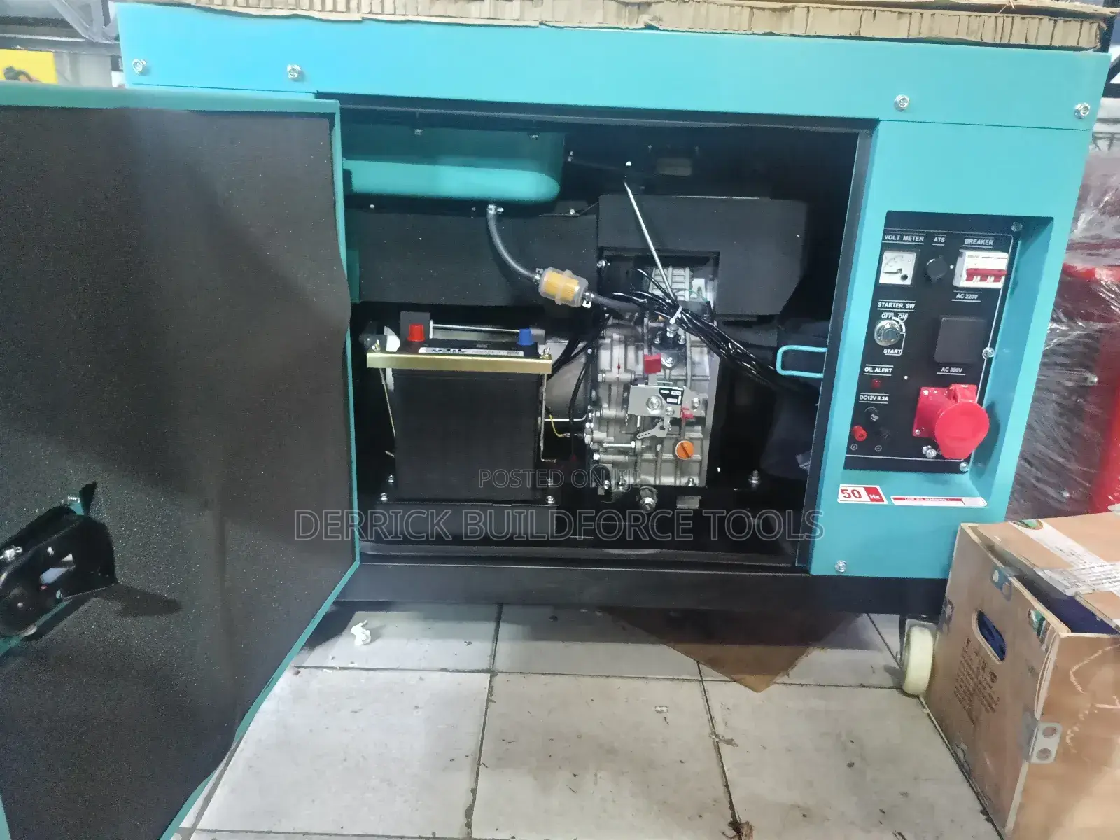Yamazaki Japan 25kva Diesel Silent Generator Plus Ats