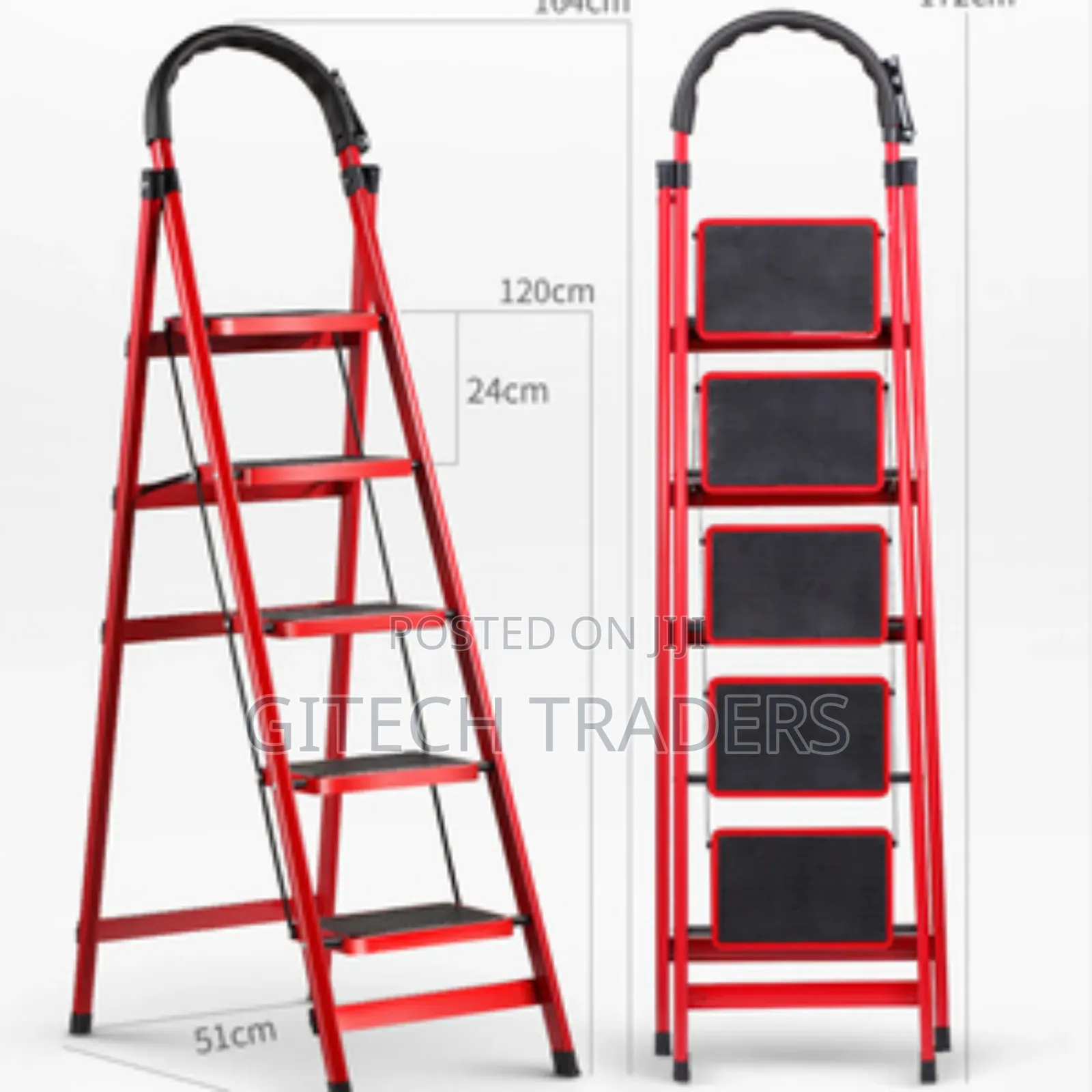 Heavy Duty 5 Steps Ladder