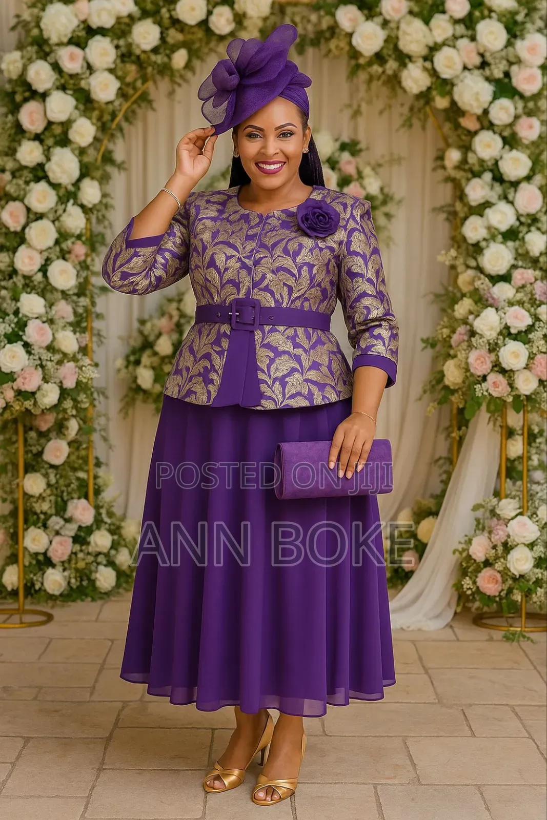 Beautiful Ceremonial Gown Sizes: 44-52 { Big Fitting}