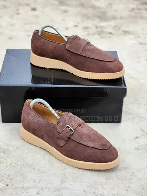Casual Single Monk Suede