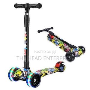 Graffiti Heavyduty Multicolor Wheels Scooter - thumbnail 2