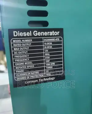 Yamazaki Japan 20kva 3 Phase Silent Diesel Generator+Ats