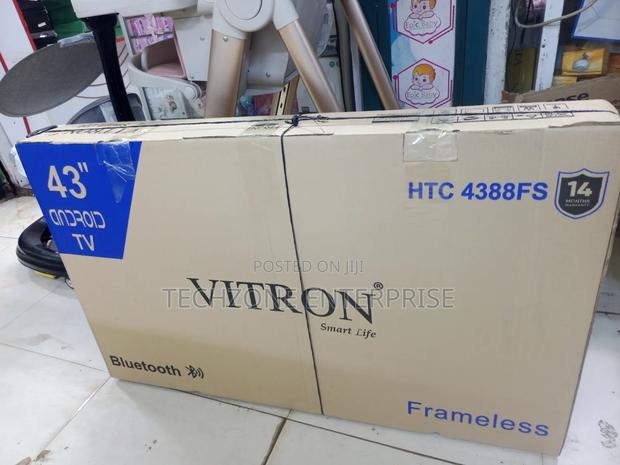 Vitron 43′′ Inch Frameless Smart Android Full Hd Tv