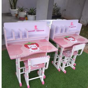 Pink Kids Study Table - thumbnail 2