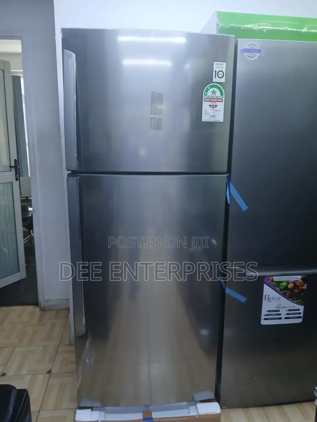 Lg 438litres Double Door Fridge Gl-C652hlcm