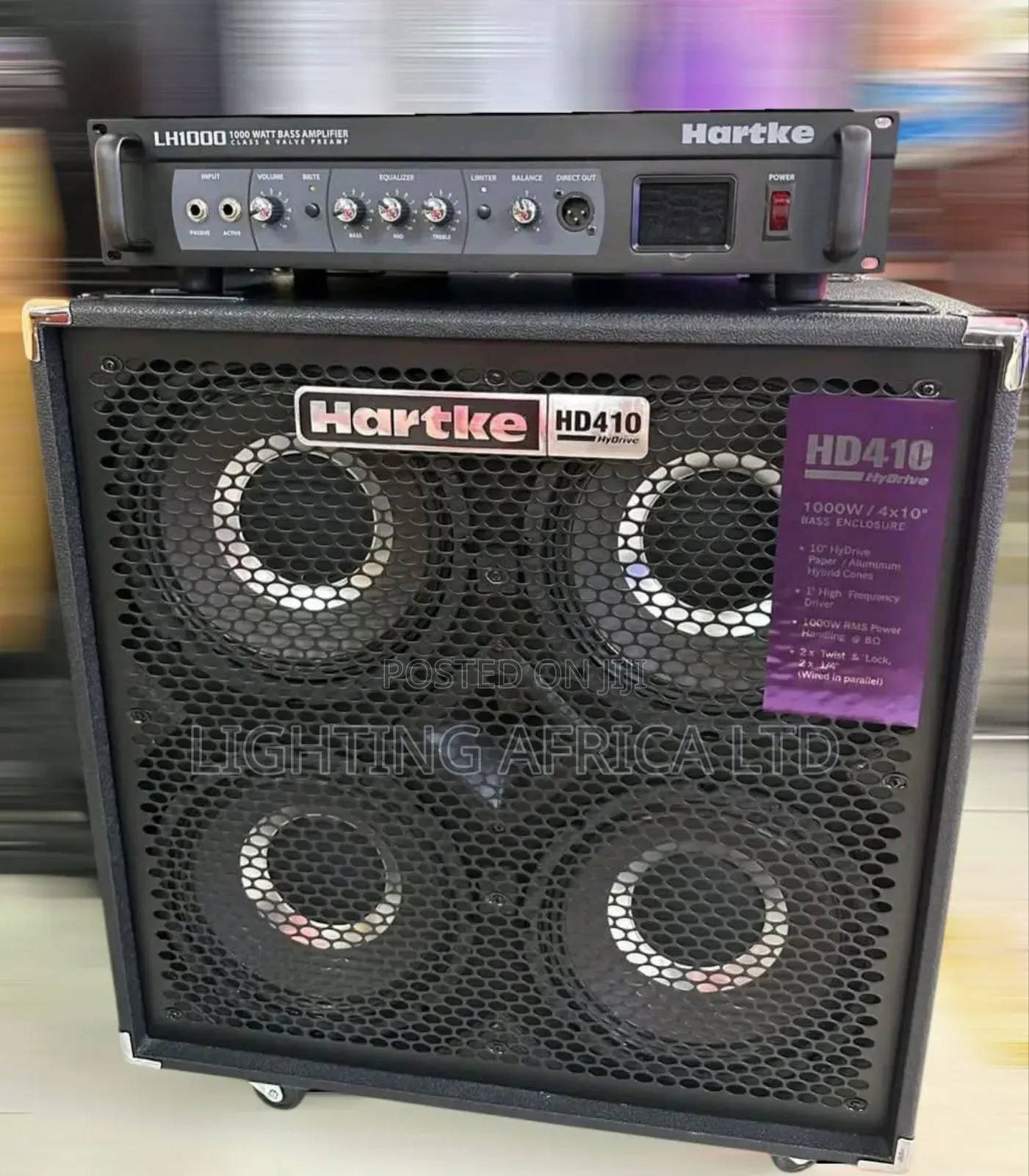 Hd 410 Hartke Hydrive Combo Sound System With Amplifier