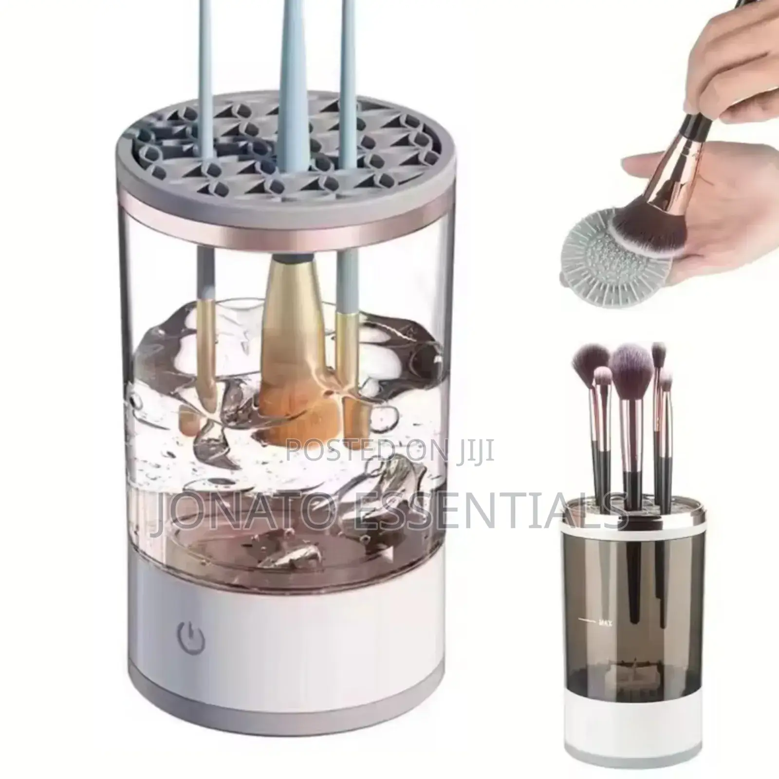 Electric Makeup Brush Cleaner or Washer and Storage Box