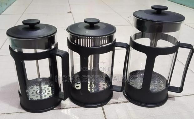 Coffee French Press Black -600ml,800ml,1000ml - thumbnail 2