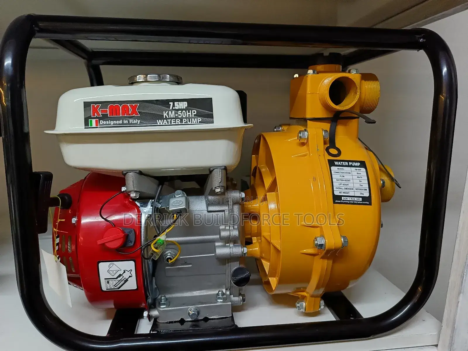 Kmax 2" High Pressure Water Pump