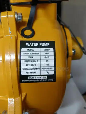 Kmax 2" High Pressure Water Pump
