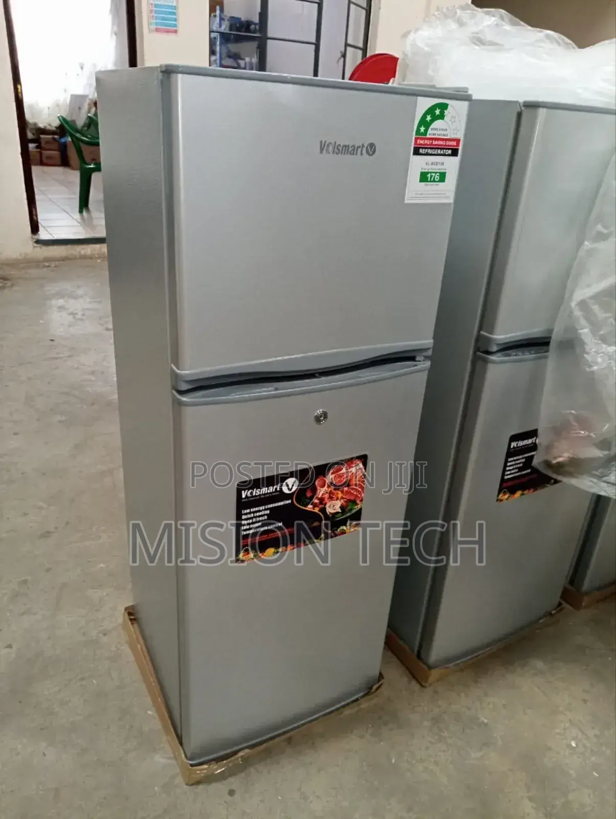 Volsmart 138l Double Door Fridges