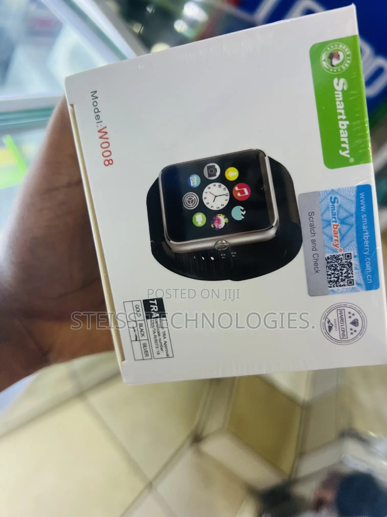 Smartberry 2030 Smartwatch With Sim Slot