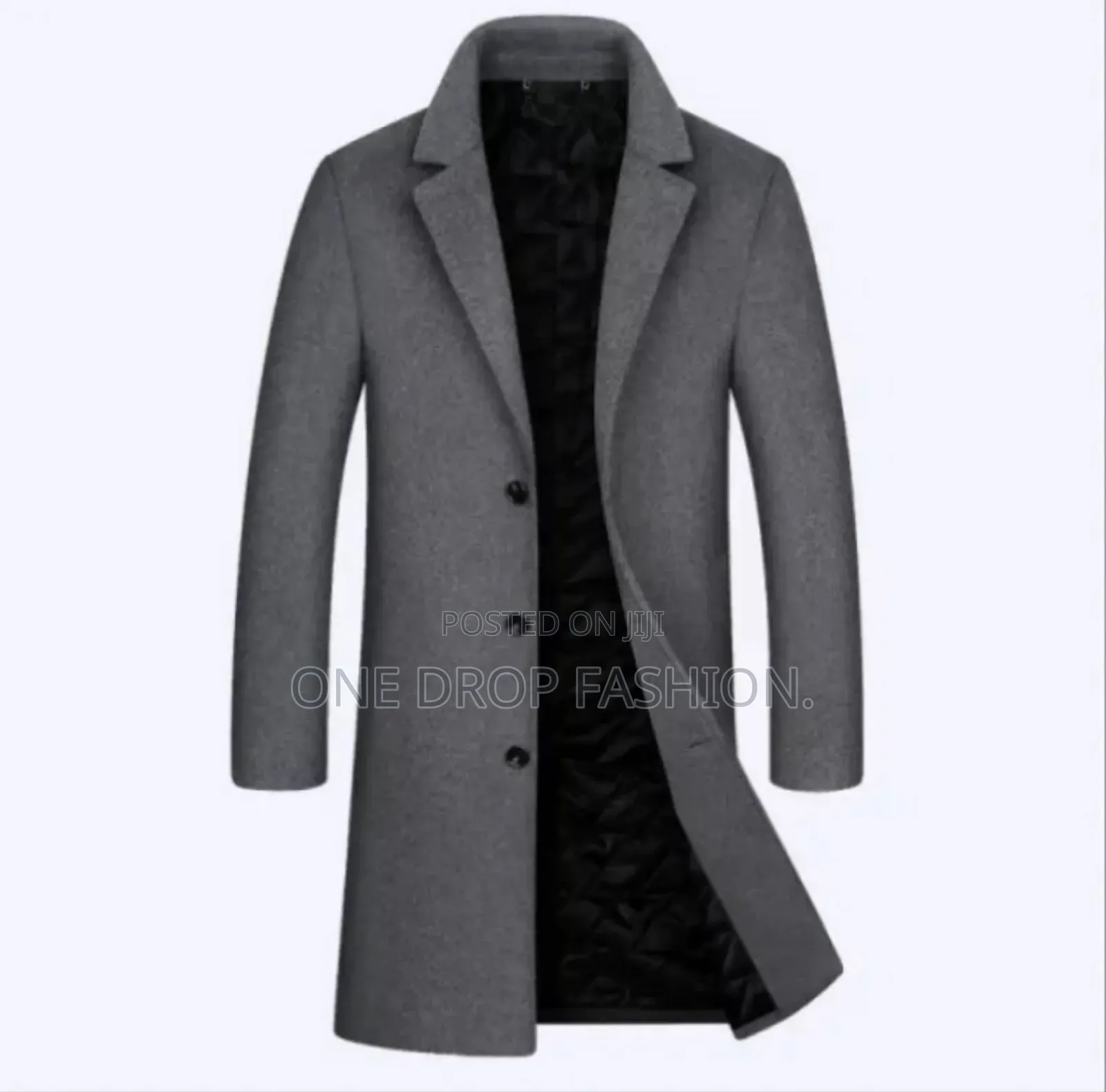 Men Wool Blend Long Coats