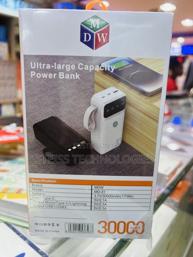 30000mah MDW Powerbank - thumbnail 4