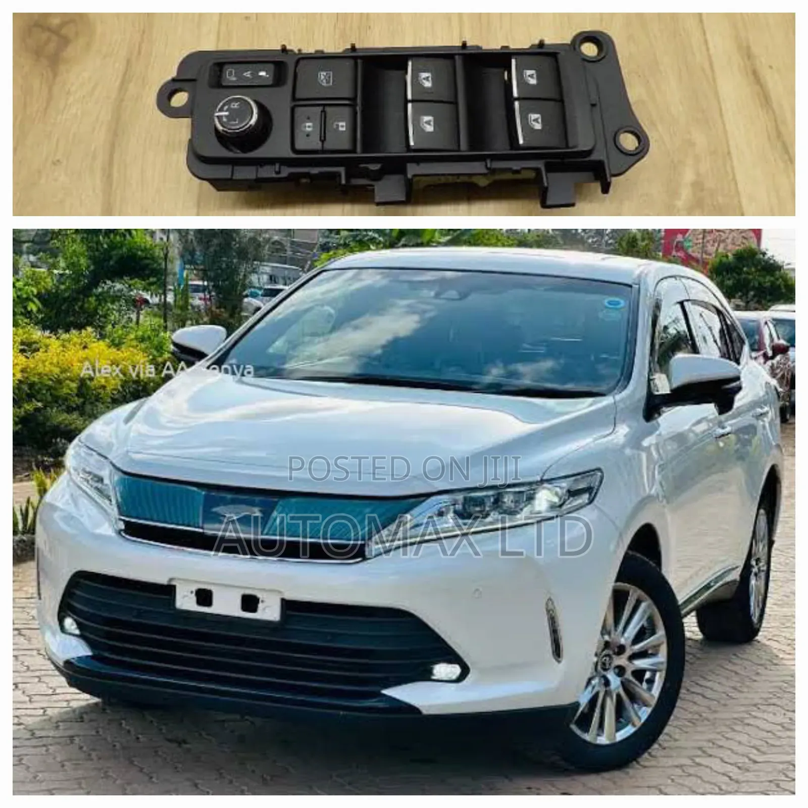 Main Window Switch. For Toyota Harrier, Zsu60/65,