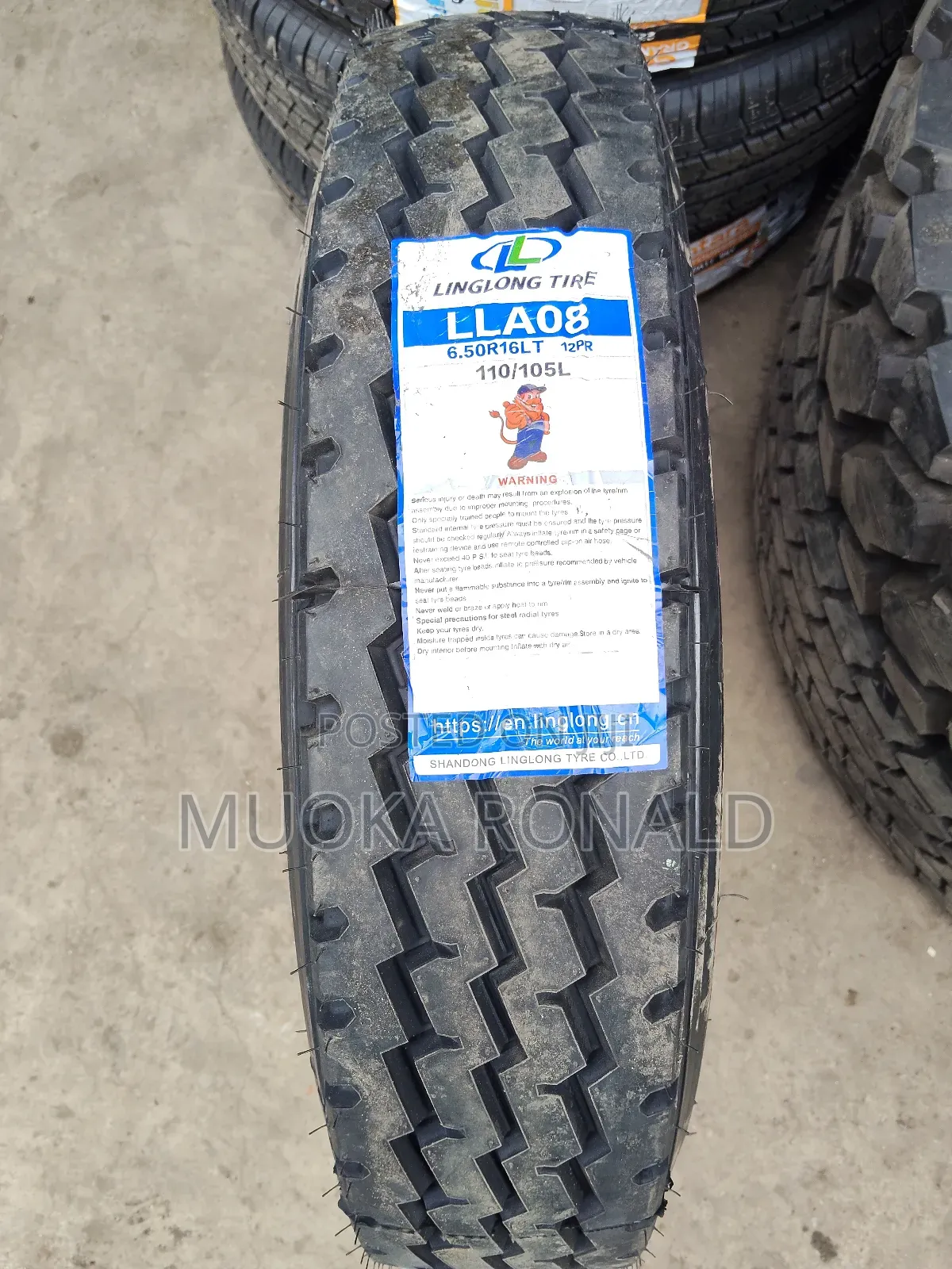 6.50r16 Linglong Tyre (12ply)
