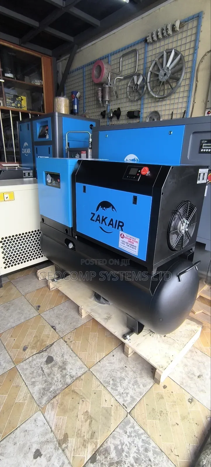 Screw Air Compressor 5.5kw 4 in 1