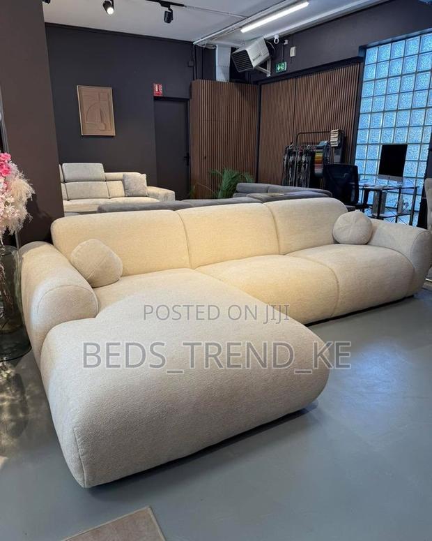 Smooth Smart 6 Seater L Sofa Set
