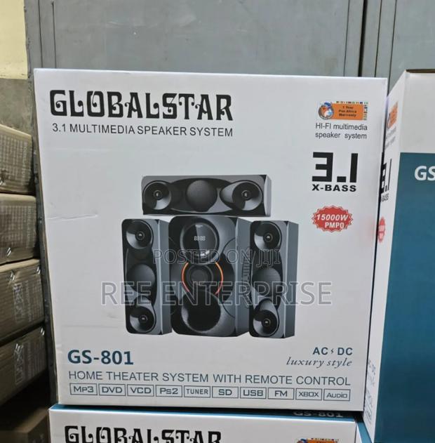 3.1ch Globalstar System With Remote Control Woofer Syster