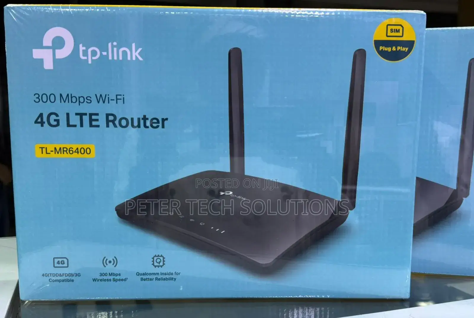 Tp-Link 4g Lte Router Tl -Mr6400  Speed 300 MBPS Wi-Fi