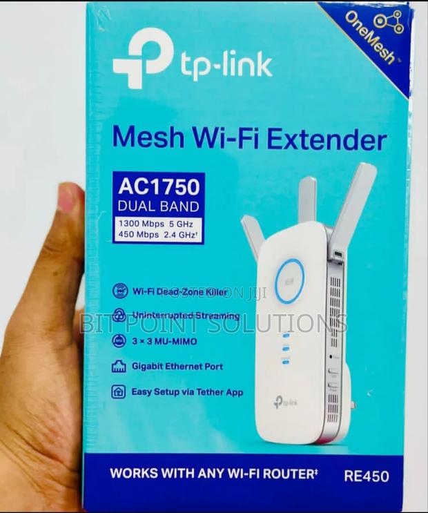 Re450 Wifi Extender Ac1750 Tplink Range Extender - main view