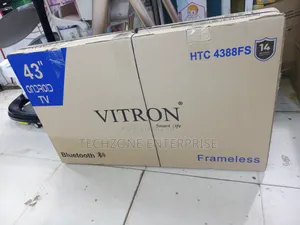 Vitron 43′′ Frameless Android Full Hd Tv , Multiple Ports 
