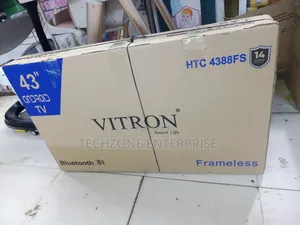 Vitron 43′′ Frameless Smart Android Full Hd Tv, Bt Netflix 