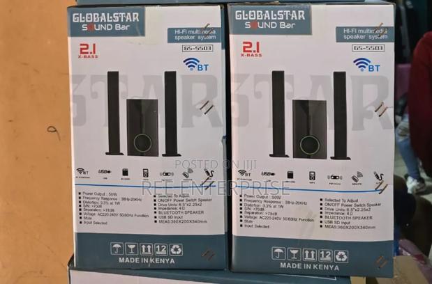 2.1ch Globalstar Sub Woofer System Bt/Usb/Fm (Model V527) - main view