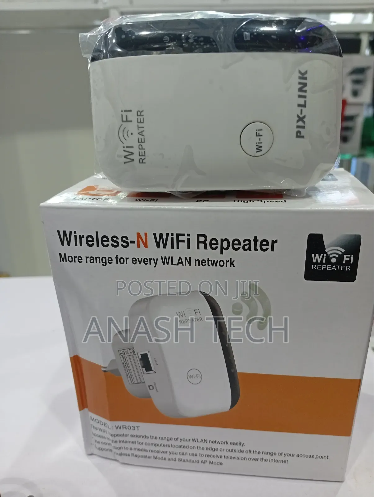 Fast and Easy to Plug 300mbps Wifi Range Extender Booster