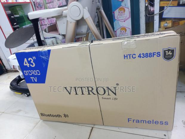 Vitron 43′′Inch Smart Android Full Hd Tv, Inbuilt Decorder ,
