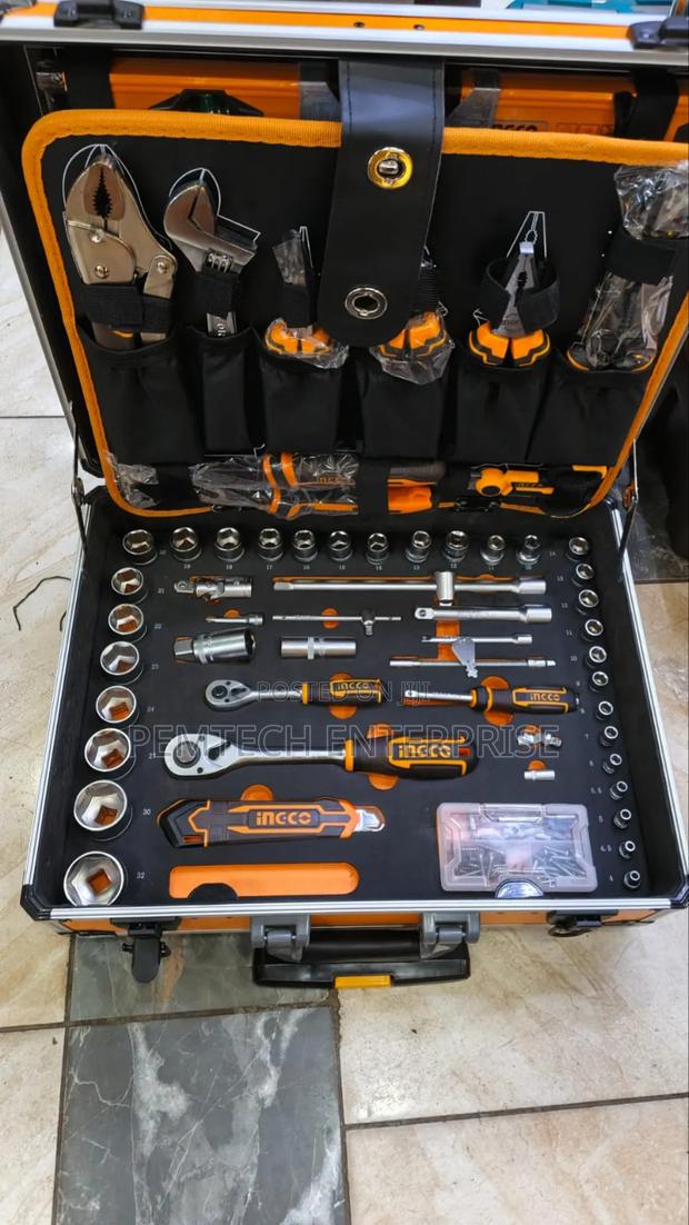 Ingco 147-piece Hand Tool Set, - thumbnail 3