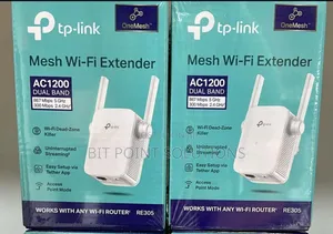 Tp-Link Re305 Ac1200 Wireless N Wall Plugged Range Extender