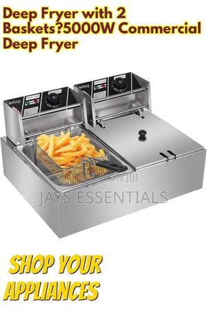 12 Litres Commercial Deep Fryer (6l+6l) - thumbnail 2