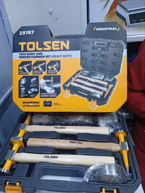 Tolsen 7-Piece Heavy Duty Body and Fender Hammer Set
