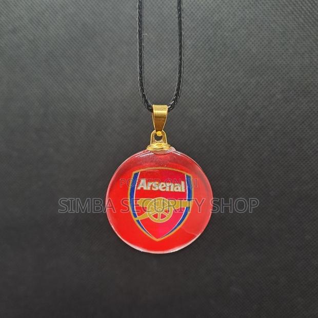 Arsenal Necklace Team Logo Pendant Soccer Fan Epl Gift Club