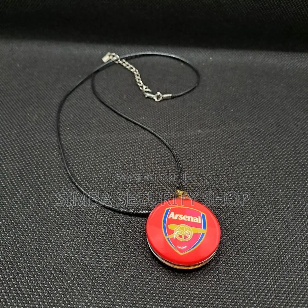 Arsenal Necklace Team Logo Pendant Soccer Fan Epl Gift Club