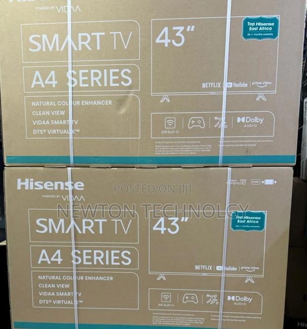 Restocked Hisense 43" A4