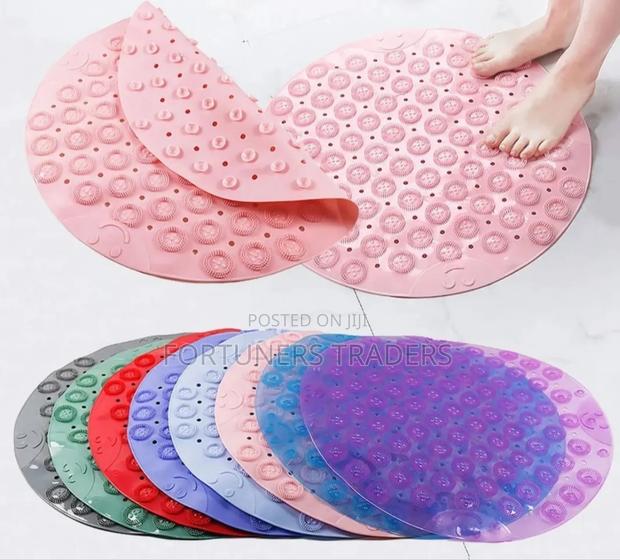 Anti-Slip Bathroom Mats Round Mat