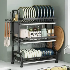 Advanced 3 Layer Dish Rack