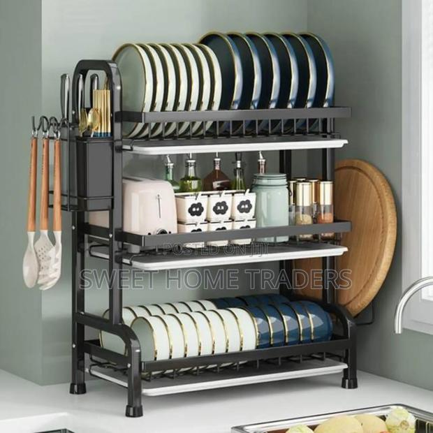 Advanced 3 Layer Dish Rack