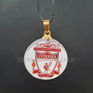 Liverpool Necklace Football Club Logo Soccer Fan Pendant Epl