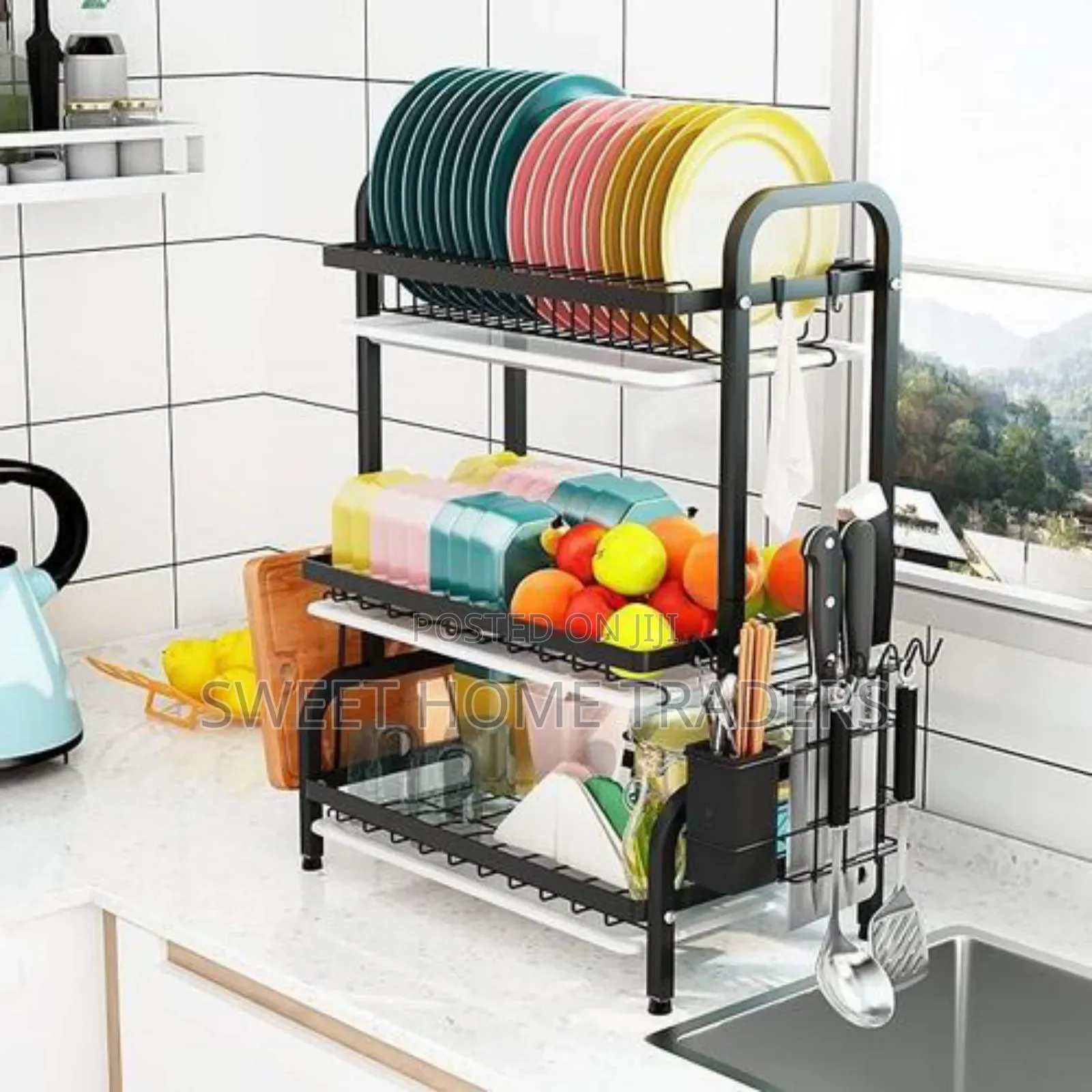 3 Layer Dish Rack