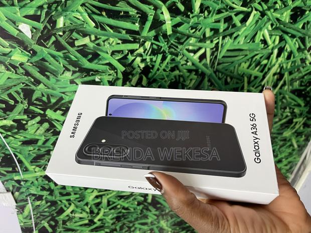 New Samsung Galaxy A36 256 GB Black - main view