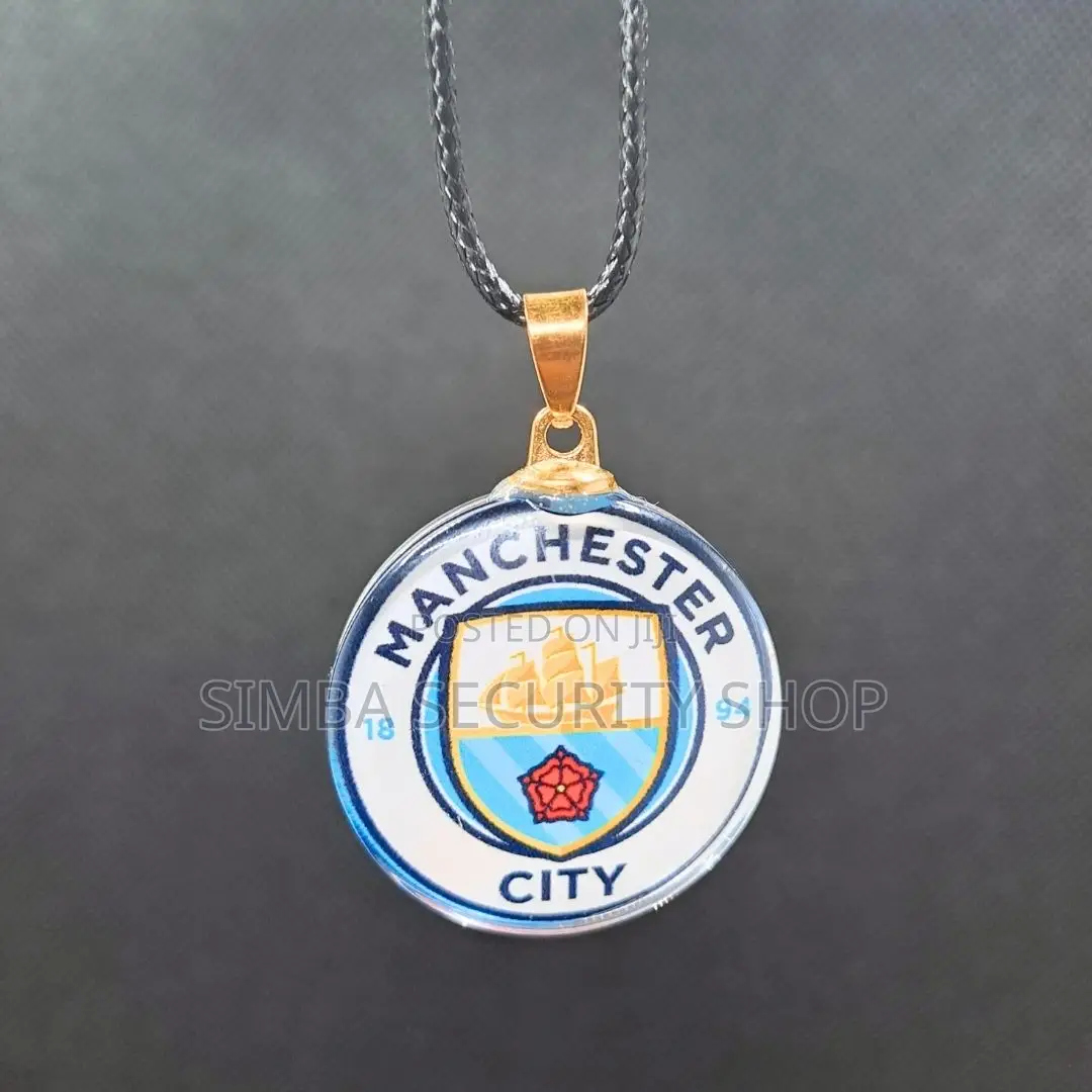 Manchester City Necklace Football Men's Gift Pendant Epl
