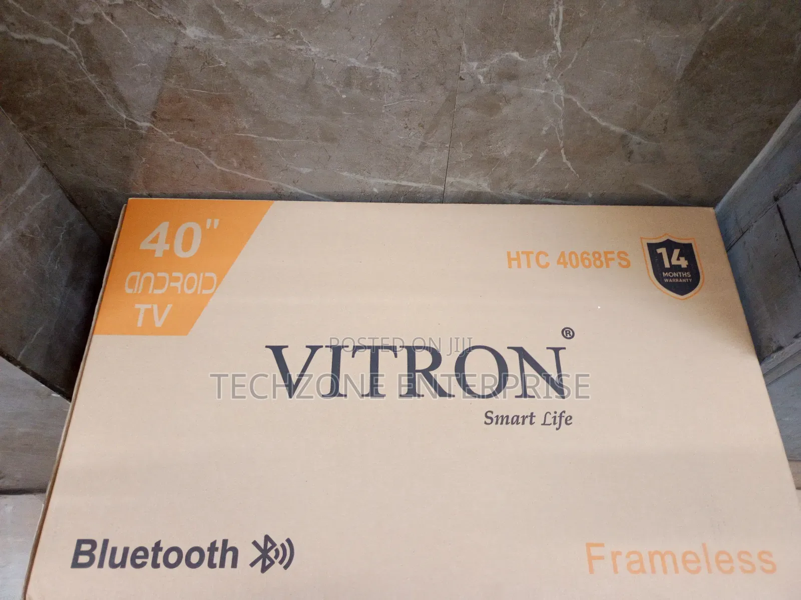 Vitron 40′′ Inch Flameless Smart Android Htc4068s Tv 