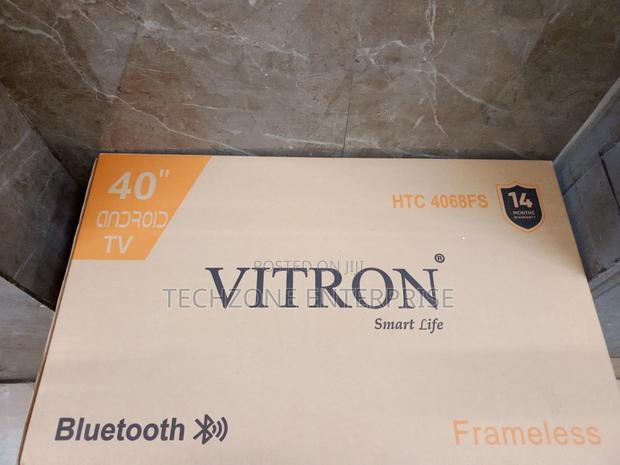 Vitron 40′′ Inch Flameless Smart Android Htc4068s Tv 