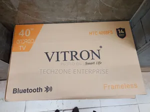 Vitron 40′′ Inch Flameless Smart Android Htc4068s Tv 